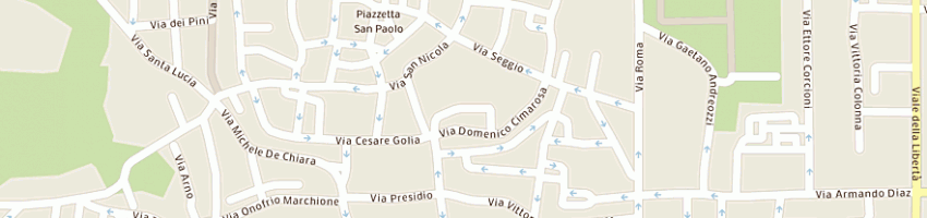 Mappa della impresa enoteca il vino 2 sas a AVERSA