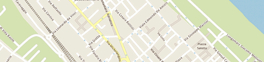 Mappa della impresa u bahn di vanessa di marco a PESCARA