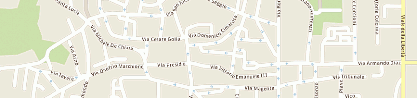 Mappa della impresa golia gianluca a AVERSA