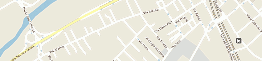 Mappa della impresa tecnosintesi sas a PESCARA