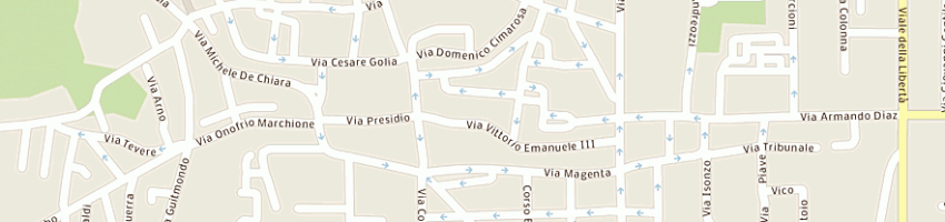 Mappa della impresa istituto professionale commercio e turisco mattei a AVERSA
