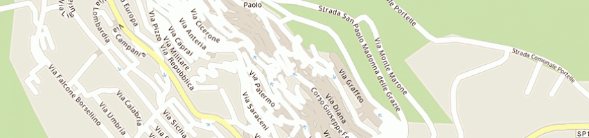 Mappa della impresa comune di gangi a GANGI