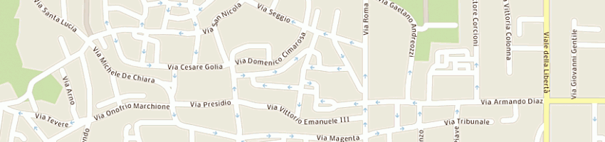 Mappa della impresa studio lagale comparone di biase a AVERSA