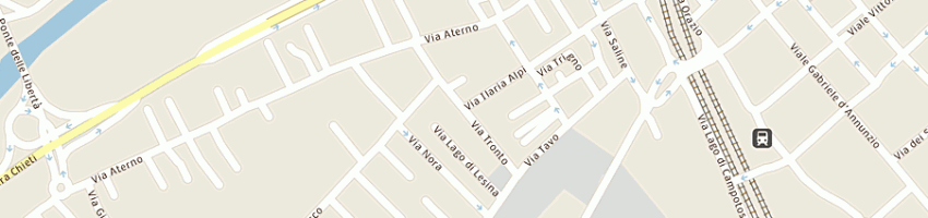 Mappa della impresa gisi-cart di gino silvestri a PESCARA