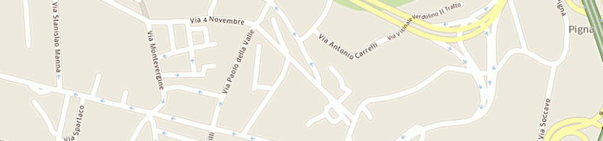 Mappa della impresa lavori e arredo di arfe' vittorio a NAPOLI