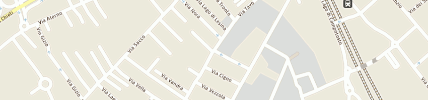 Mappa della impresa sapi srl a PESCARA