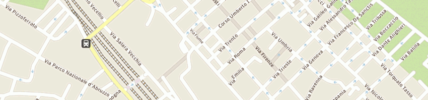 Mappa della impresa hotel plaza a PESCARA