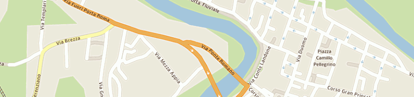 Mappa della impresa casa di cura villa ortensia del centro medico cales srl a CAPUA
