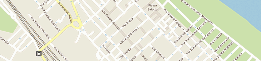 Mappa della impresa agenzia immobiliare del corso a PESCARA