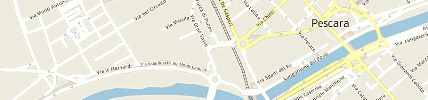 Mappa della impresa olisistemi a PESCARA