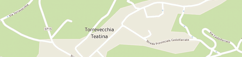 Mappa della impresa bar seccia di santangelo alessandro a TORREVECCHIA TEATINA