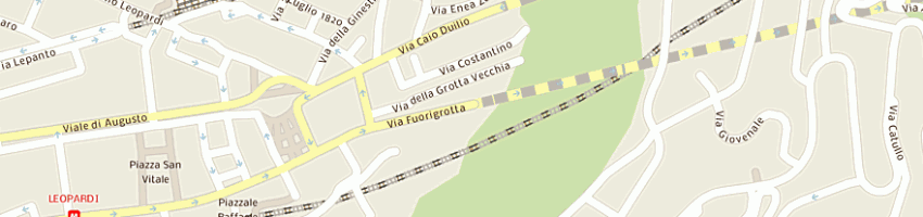 Mappa della impresa genius informatica sas a NAPOLI