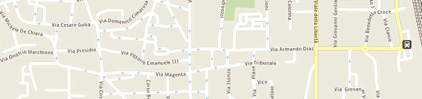 Mappa della impresa bar menale di menale raffaele a AVERSA
