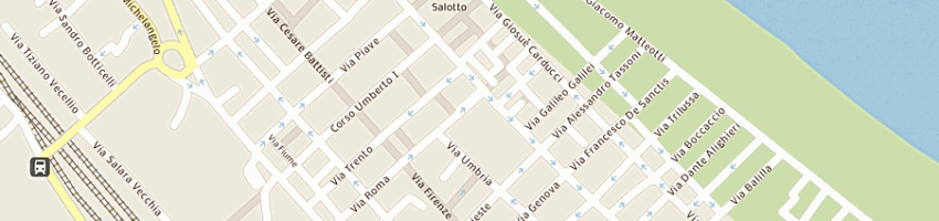 Mappa della impresa pieffe profumi srl a PESCARA