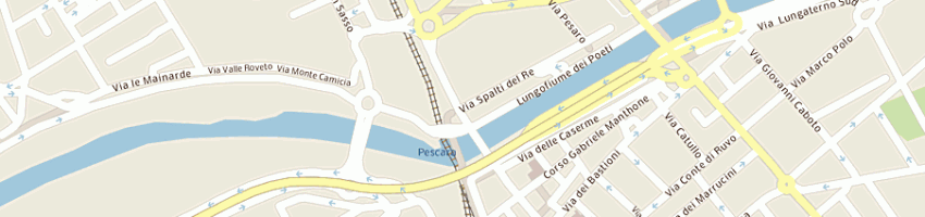 Mappa della impresa manu' sas di d'arcangelo gino e c a PESCARA