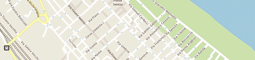 Mappa della impresa rasetti gaetano a PESCARA