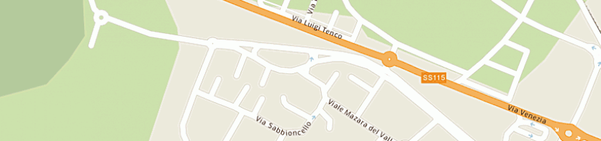 Mappa della impresa varveri antonio a GELA