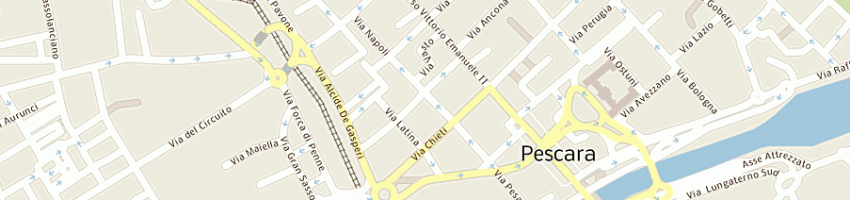 Mappa della impresa taraborrelli bellafronte a PESCARA