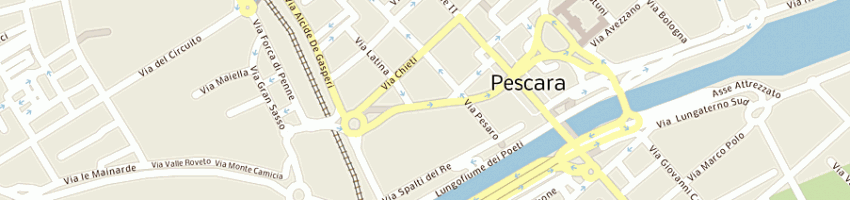Mappa della impresa istituto nazionale statistica a PESCARA