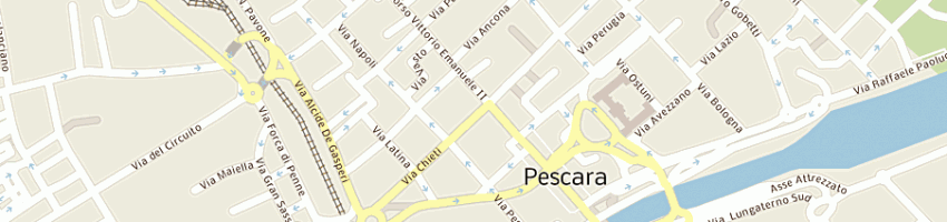 Mappa della impresa tauro fabrizio a PESCARA