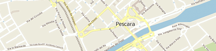 Mappa della impresa seridea srl a PESCARA