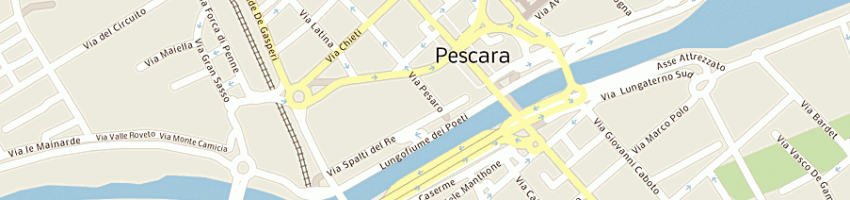 Mappa della impresa cdlt-cgil di pescara a PESCARA