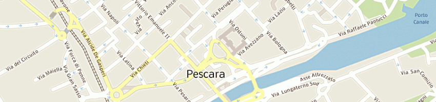Mappa della impresa SpazioCasa Immobiliare Pescara