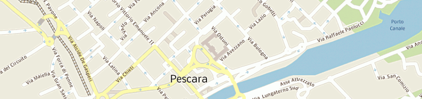 Mappa della impresa amministrazione provinciale a PESCARA