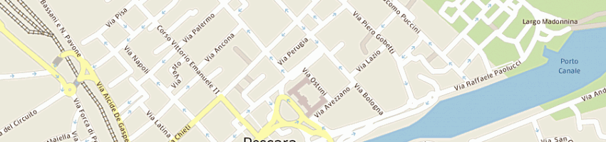 Mappa della impresa amministrazione provinciale a PESCARA