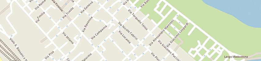 Mappa della impresa pizzeria london a PESCARA