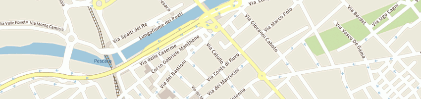 Mappa della impresa eurorental autonoleggio di di battista paolo a PESCARA