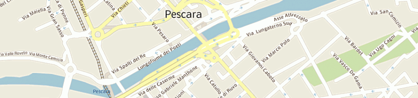 Mappa della impresa publimmagine srl a PESCARA