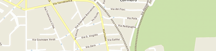 Mappa della impresa suriak di quaranta maria a CARINARO