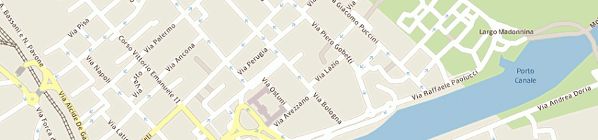 Mappa della impresa dragani fiorella a PESCARA