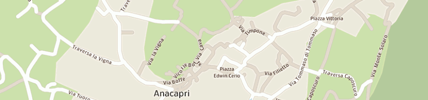 Mappa della impresa centro veterinario anacaprese a ANACAPRI