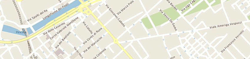 Mappa della impresa pomar ferramenta (sas) a PESCARA