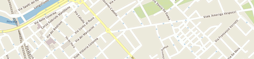Mappa della impresa pratesi remo a PESCARA