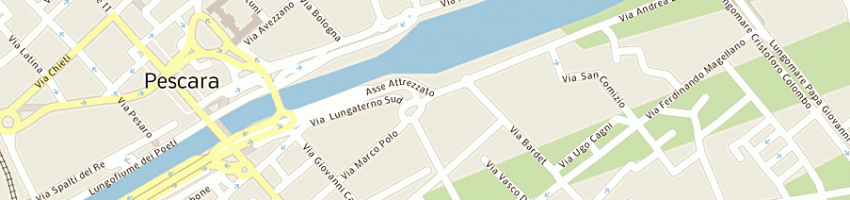 Mappa della impresa stante spedizioni (srl) a PESCARA