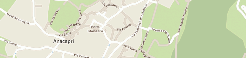 Mappa della impresa capri tecno servizi srl a ANACAPRI