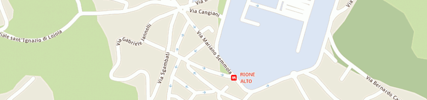Mappa della impresa scannapieco alfonso a NAPOLI