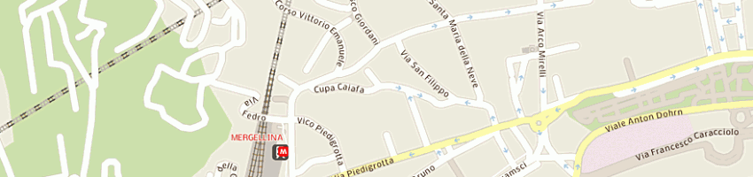 Mappa della impresa zi totonno a mergellina sas a NAPOLI