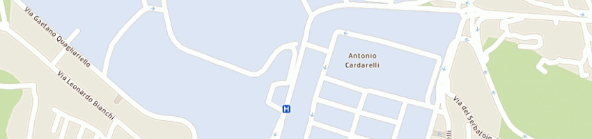Mappa della impresa azienda universitaria policlinico federico ii a NAPOLI