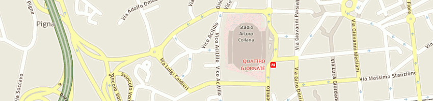 Mappa della impresa chiariello eduardo a NAPOLI