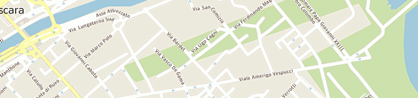 Mappa della impresa studio tecnico bg di basile a PESCARA