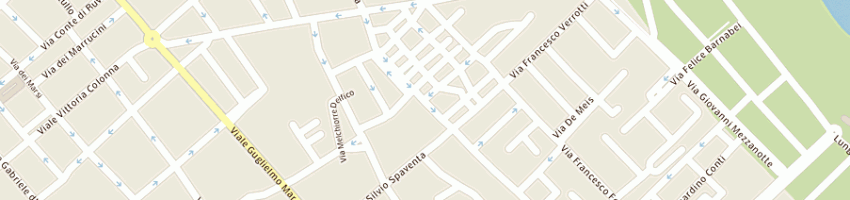 Mappa della impresa orfanelli beniamino a PESCARA