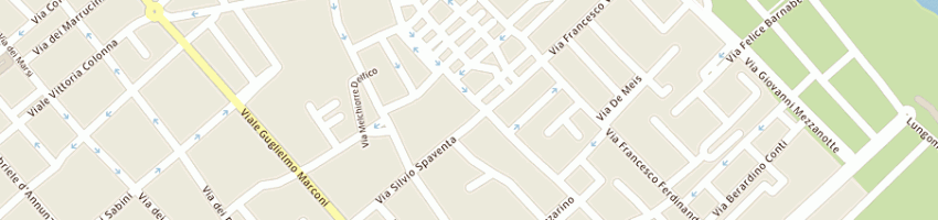 Mappa della impresa trisi fabio a PESCARA
