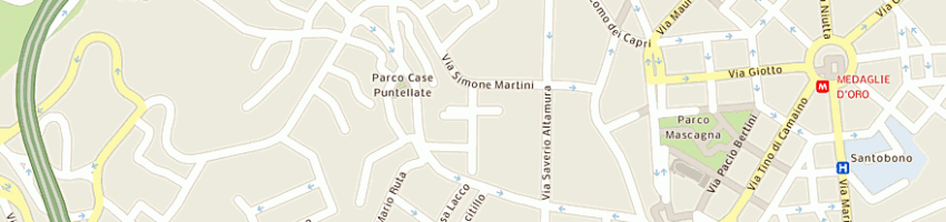 Mappa della impresa al e david sas di rosaria martino e c a NAPOLI
