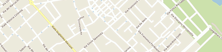 Mappa della impresa oasi dei monelli sas a PESCARA