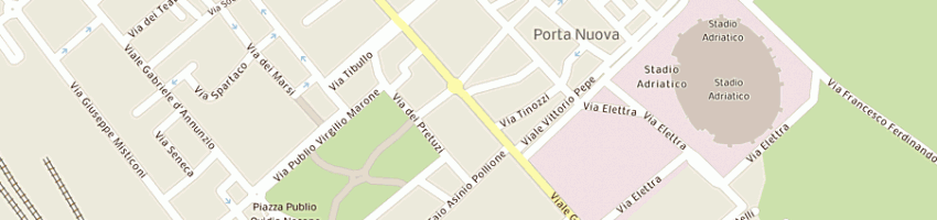 Mappa della impresa studio legale fiori fernando a PESCARA