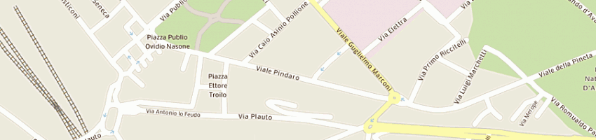 Mappa della impresa rosiello e c snc di carlo luigi e marco rosiello a PESCARA